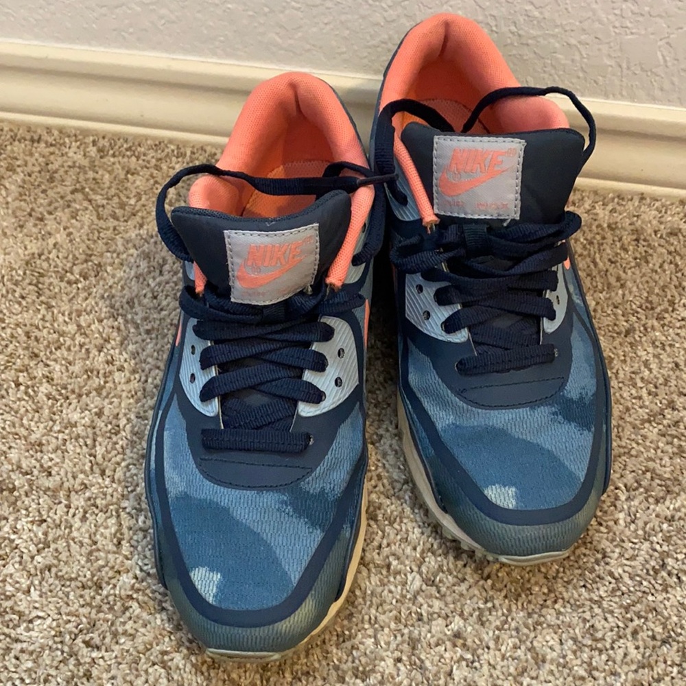 Nike Air Max - blue camouflage.